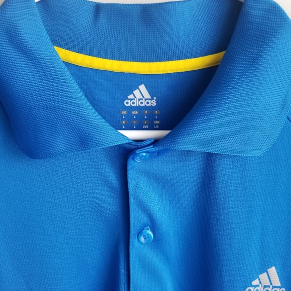 Mens Adidas Large Climalite Golf Polo - Br… - Picture 3 of 6